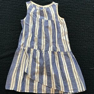 Crewcuts Summer Blue Stripe Dress